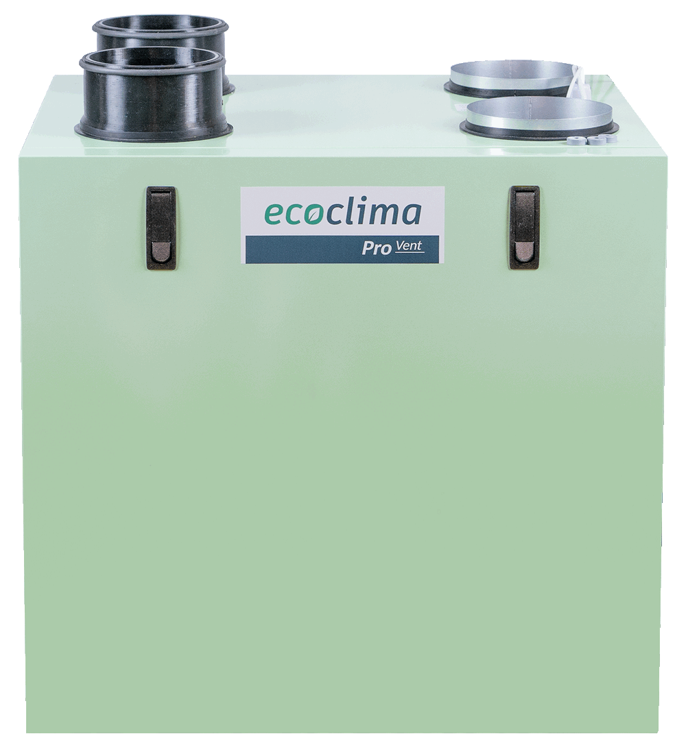 Вертикальная приточно-вытяжная установка с роторным рекуператором Ecoclima Pro Vent ECT PV-R 1000-E2.0-R-4
