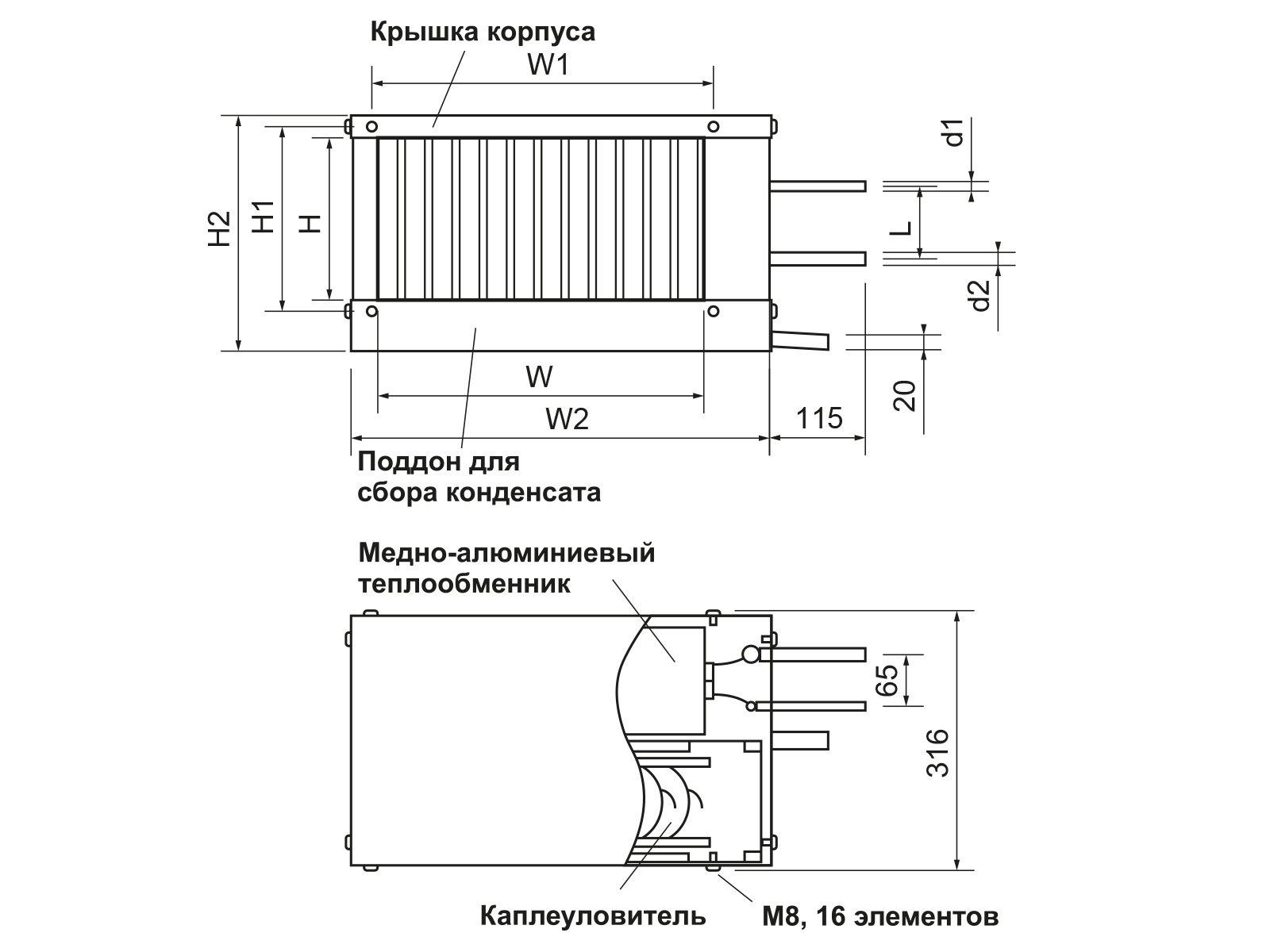 Охладители для систем вентиляции